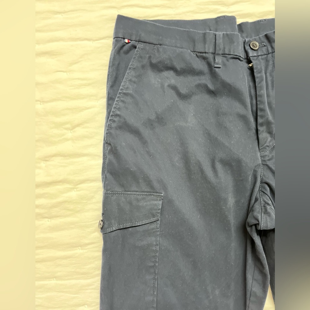 Levi's Black Cargo Pants Straight Leg - Picture 6 of 7
